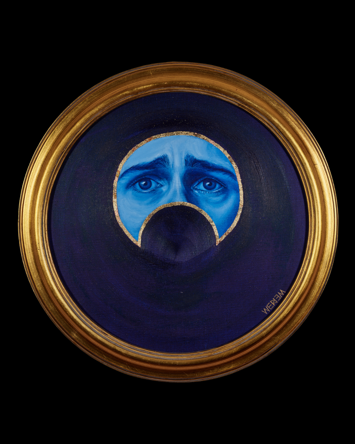 WERIEM ○ Original Art | LA LUNE A DES YEUX 5 | EYES SERIES |