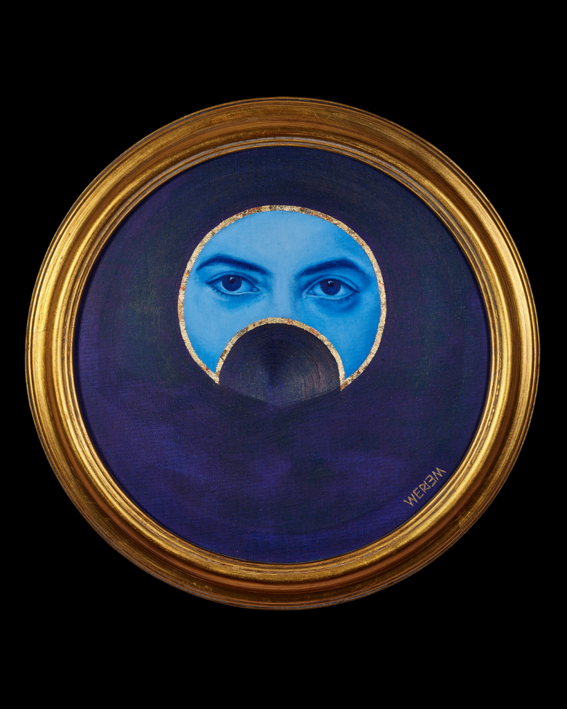 WERIEM ○ Original Art | LA LUNE A DES YEUX 2 | EYES SERIES |