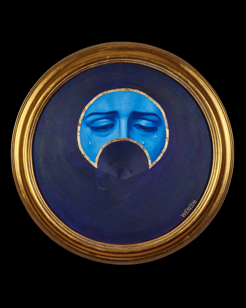 WERIEM ○ Original Art | LA LUNE A DES YEUX 3 | EYES SERIES |