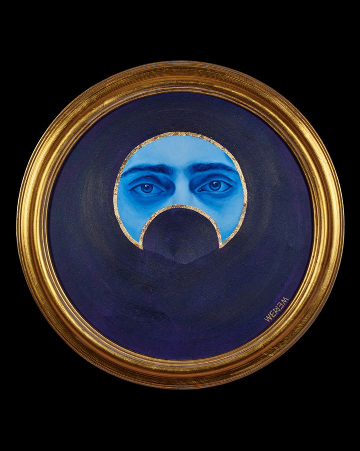 WERIEM ○ Original Art | LA LUNE A DES YEUX 4 | EYES SERIES |