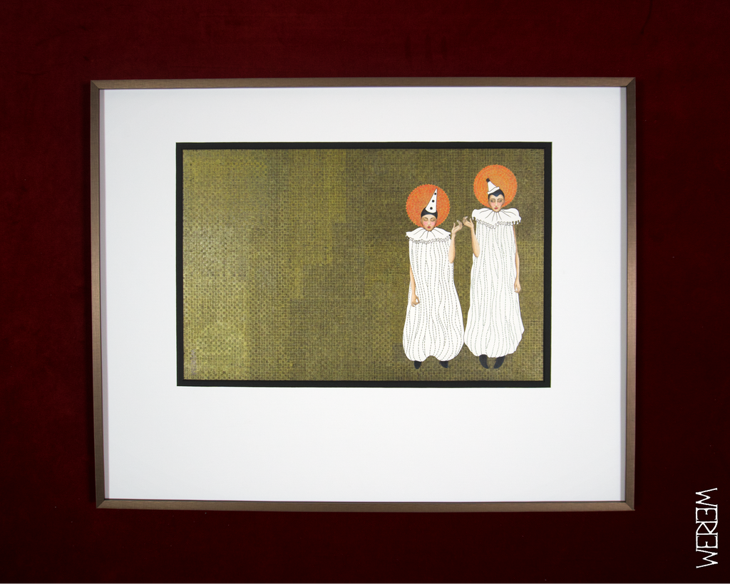 WERIEM ○ Original Art | DUO DE PIERROT 1 | PIERROT SERIES |