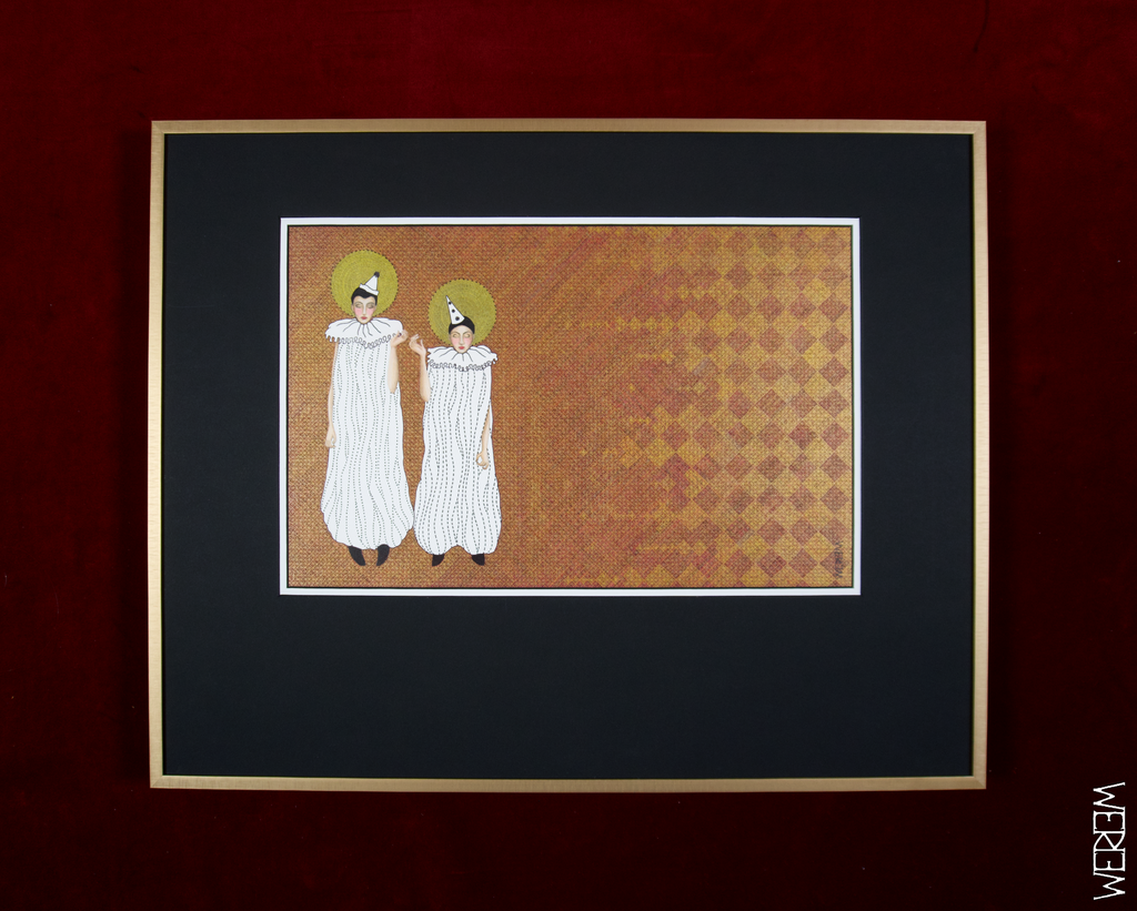 WERIEM ○ Original Art | DUO DE PIERROT 2 | PIERROT SERIES |