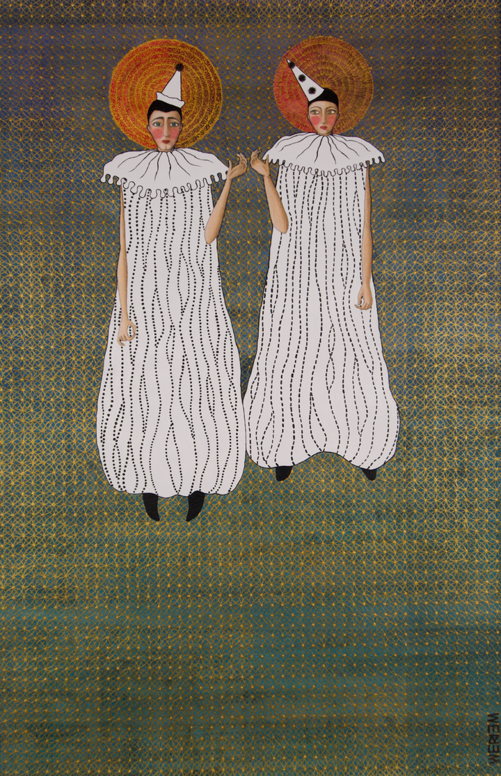 WERIEM ○ Original Art | DUO DE PIERROT 3 | PIERROT SERIES