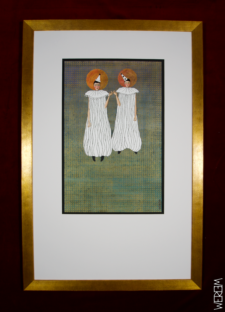 WERIEM ○ Original Art | DUO DE PIERROT 3 | PIERROT SERIES