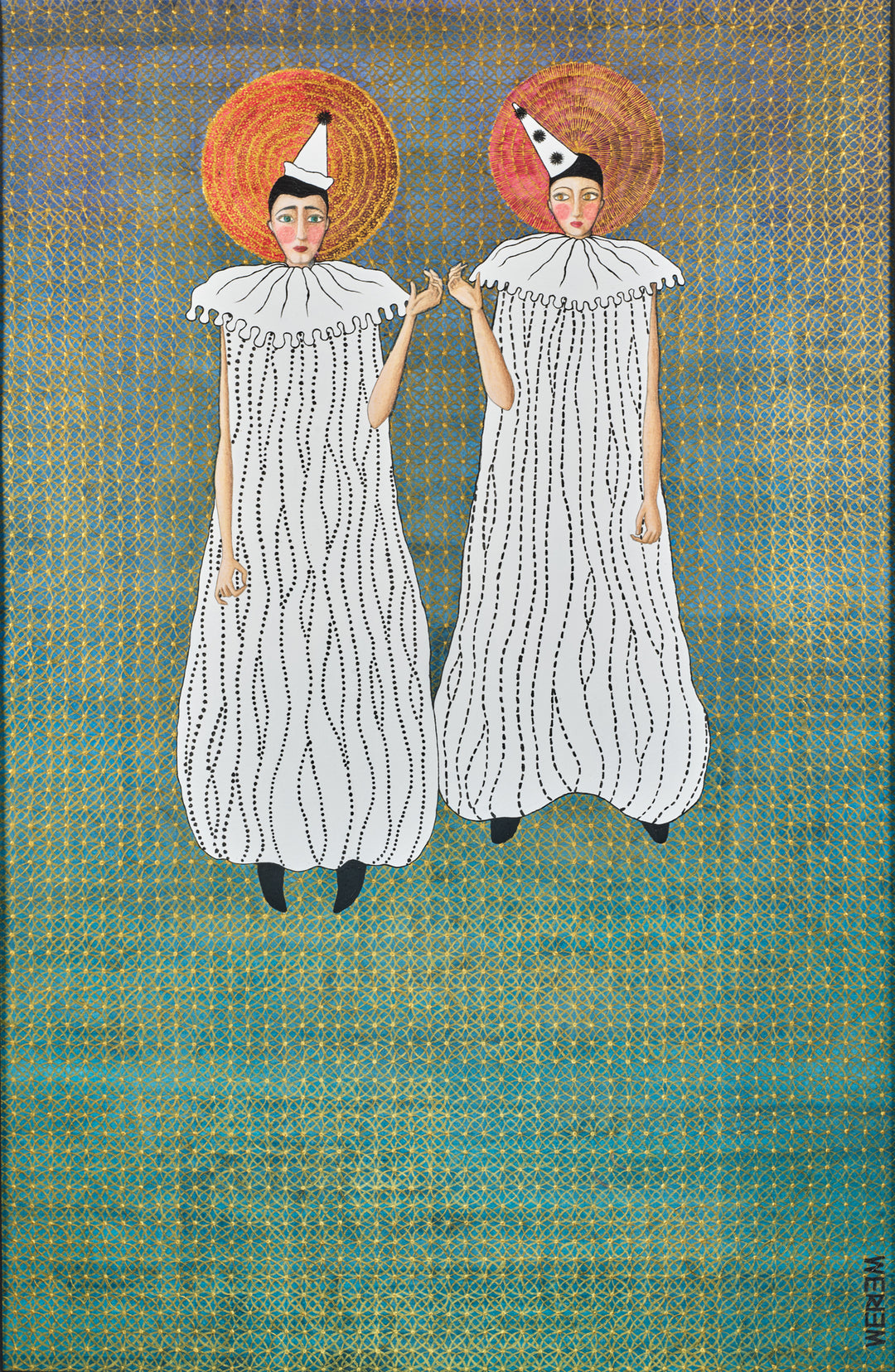 WERIEM ○ Original Art | DUO DE PIERROT 3 | PIERROT SERIES
