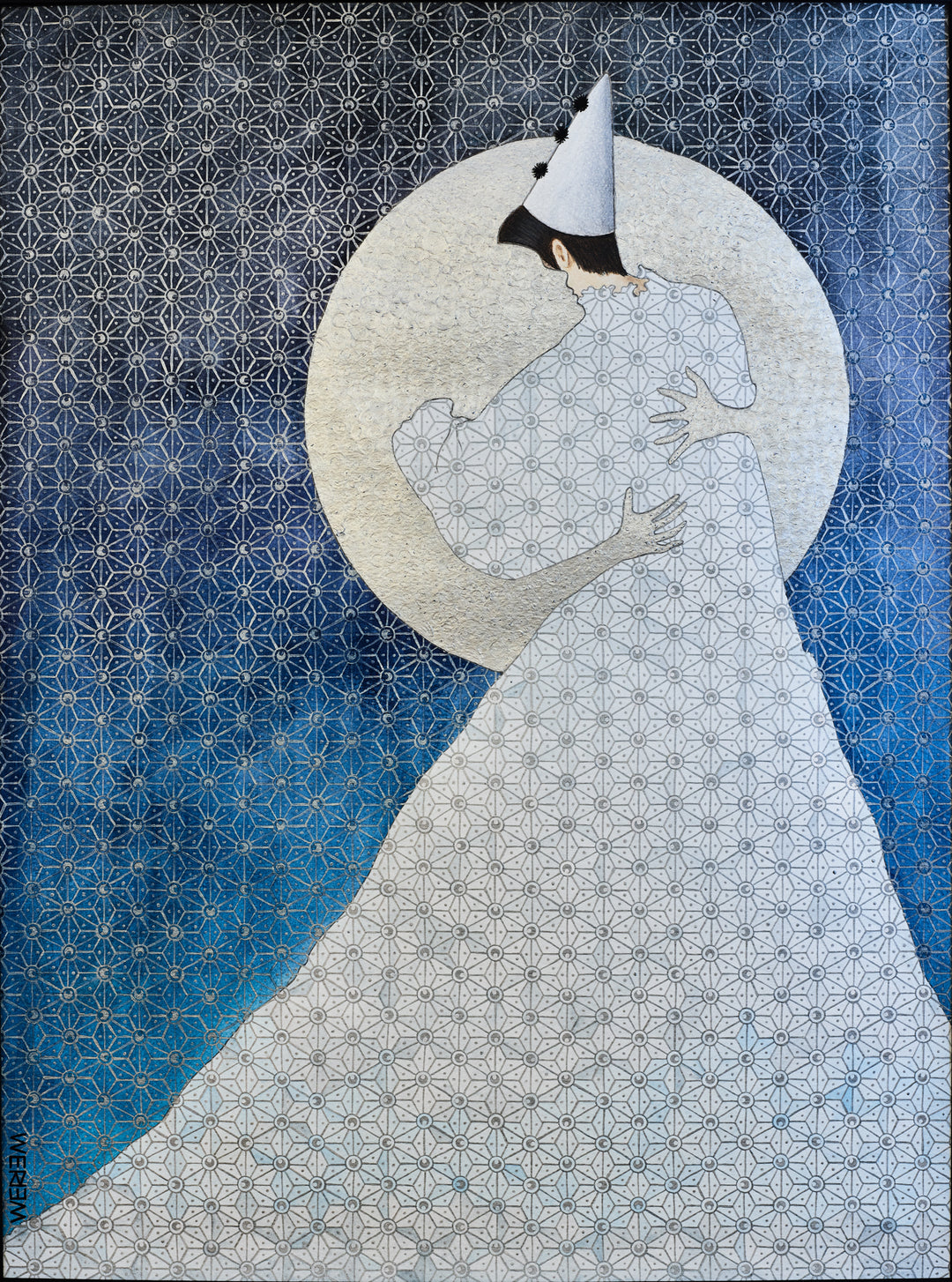 WERIEM ○ Original Art | PIERROT ET L'ABSENCE 2 | PIERROT SERIES |