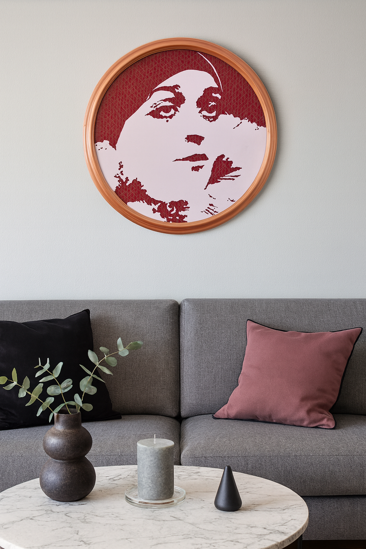 WERIEM ○ Original Art | LE DOUX REGARD DE LA LUNE 1 | PIERROT SERIES |