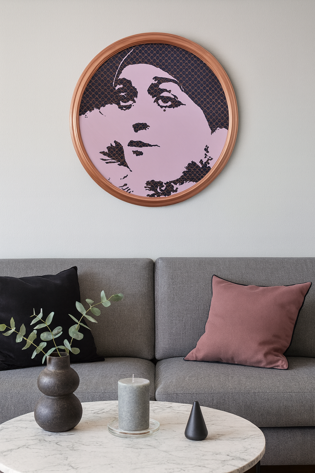 WERIEM ○ Original Art | LE DOUX REGARD DE LA LUNE 2 | PIERROT SERIES |
