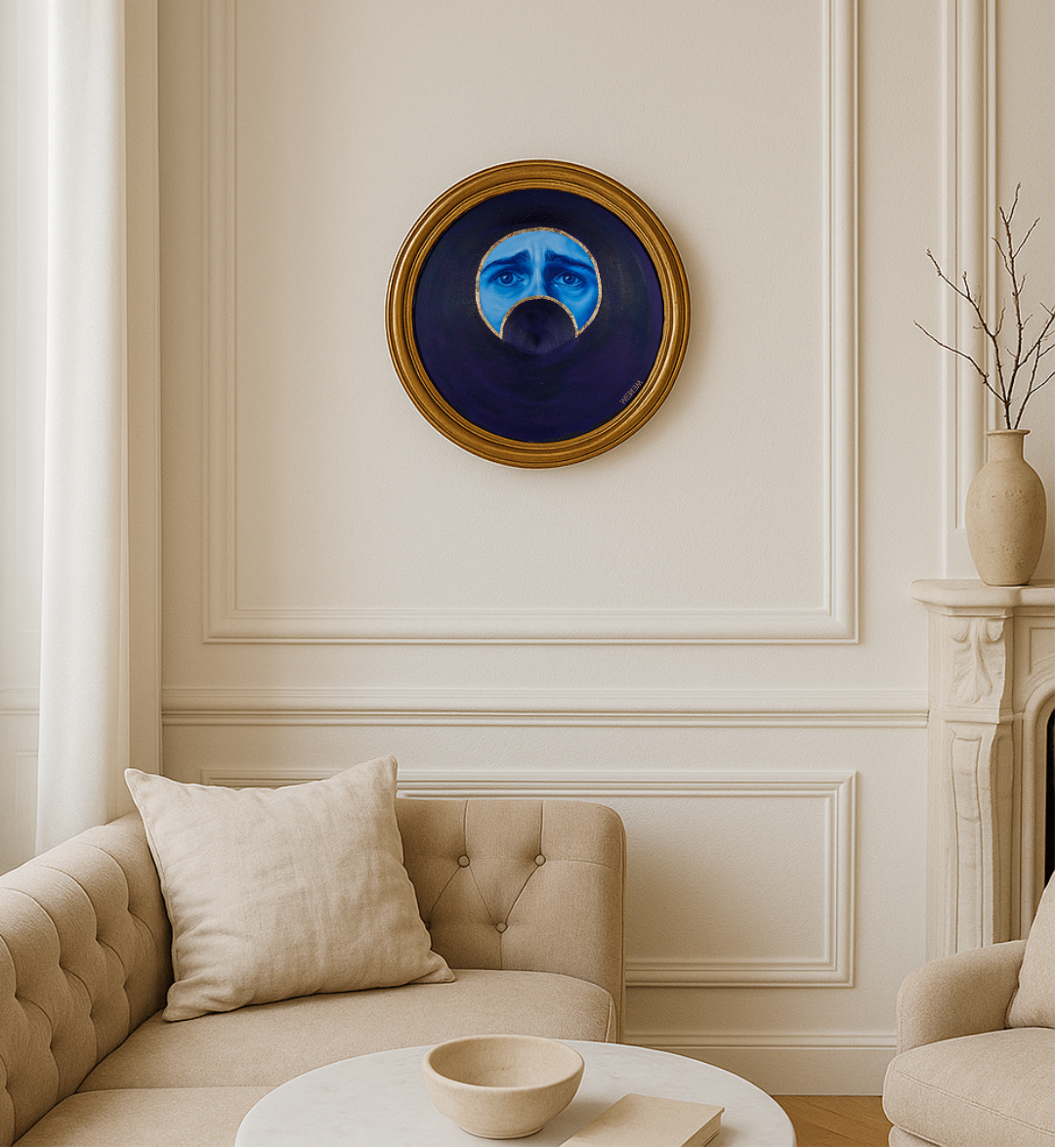 WERIEM ○ Original Art | LA LUNE A DES YEUX 5 | EYES SERIES |