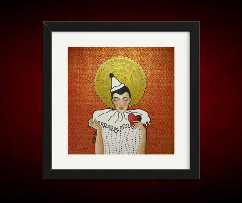WERIEM ○ Original Art | PETIT COEUR DE PIERROT | PIERROT SERIES |