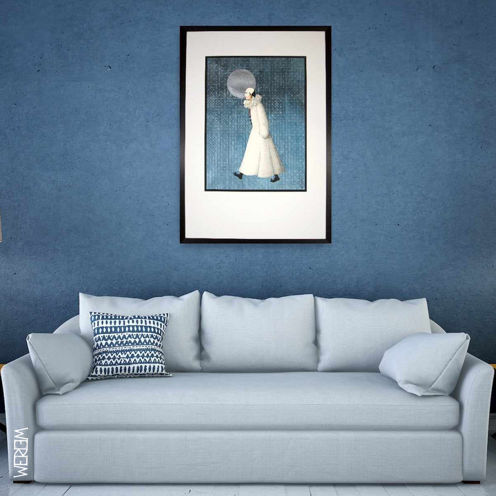 WERIEM ○ Original Art | PIERROT DANS LA LUNE | PIERROT SERIES |