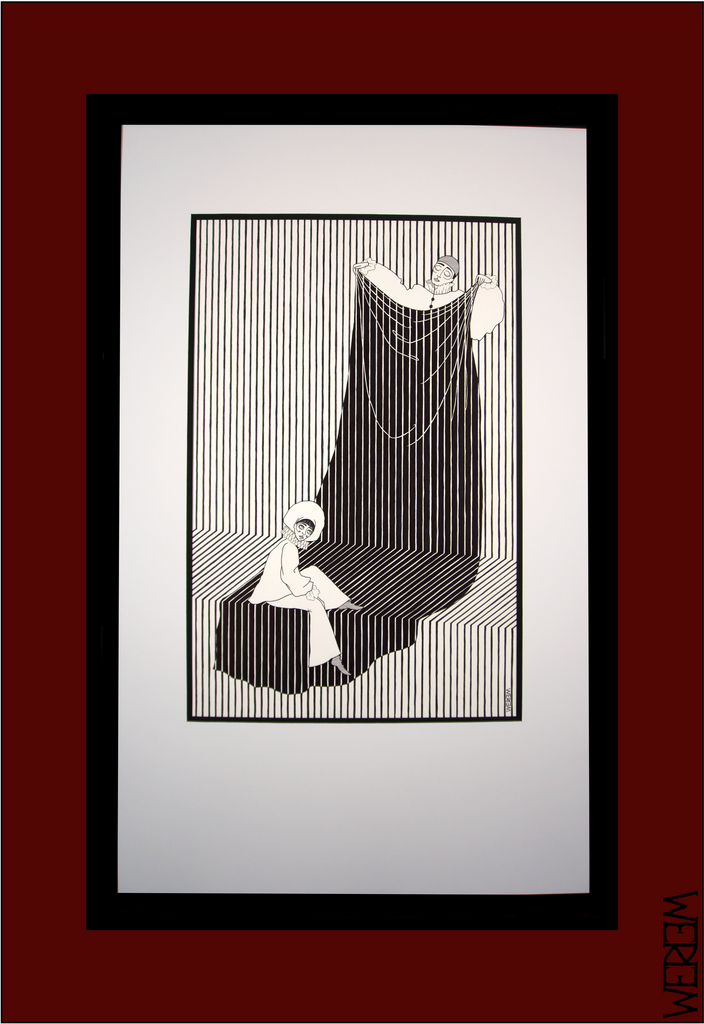 WERIEM ○ Original Art | PIERROT EN DEUX ACTES | PIERROT SERIES |