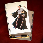 WERIEM ○ NOTEBOOK - Woman boss | Lawyer | Theater | Opera |  Comedy | Baroque | Rococo | Mask | Gift