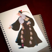 WERIEM ○ NOTEBOOK - Woman boss | Lawyer | Theater | Opera |  Comedy | Baroque | Rococo | Mask | Gift