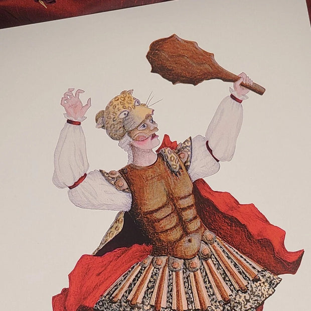 WERIEM ○ PRINT - Harlequin | Hercules | Italian Comedy | Theater | Costume Design