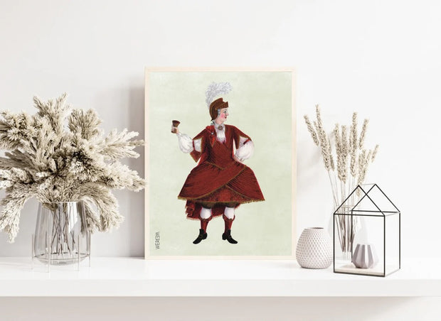 WERIEM ○ PRINT - Opera Singer | Baroque Opera | Costume | Rococo | History | Fashion 1700s