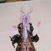 WERIEM ○ PRINT - Man in Robe with Antlers | Opera | Rococo | Comedy | Theater | Costume Design