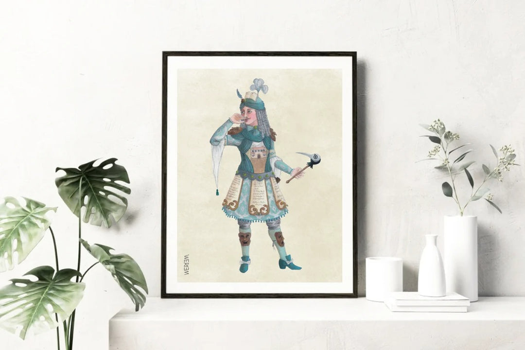 WERIEM ○ PRINT - Theater Allegory | Costume | Character | Opera | Baroque | Tragedy | Comedy