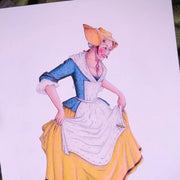 WERIEM ○ PRINT - Honey Seller | Costume Design | Theater | Opera | Fashion History | 1700s